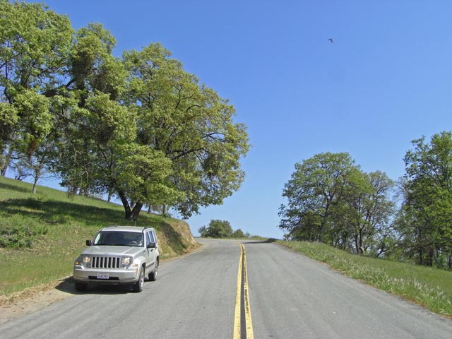 Western Divide Highway zwischen Johnsondale und California Hot Springs (6. Mai)