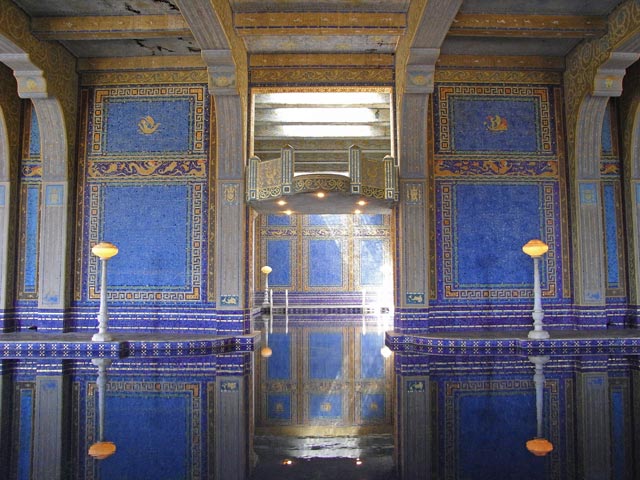 Roman Pool des Hearst Castles (8. Mai)