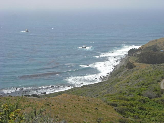 Pazifikk&uuml;ste zwischen Ragged Point und Gorda (8. Mai)