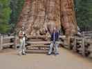 Papa und ich beim General Sherman Tree im Sequoia National Park (7. Mai)