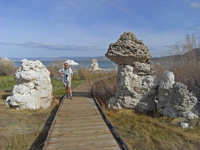 Papa beim Mono Lake (14. Mai)