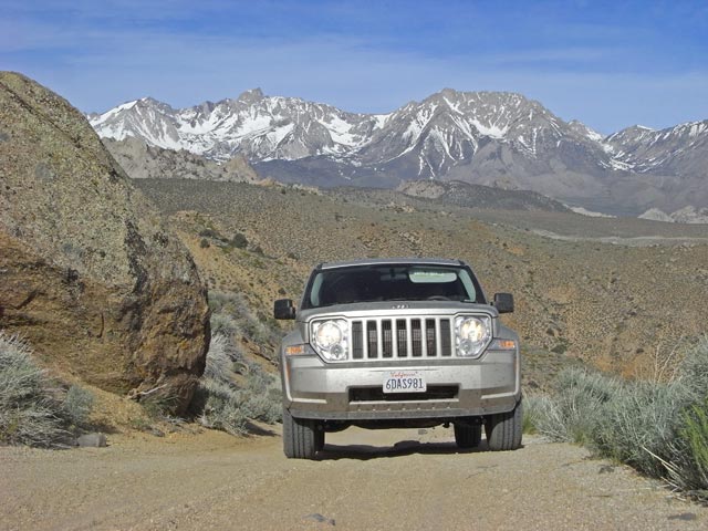 Coyote Flat Jeep Trail im Inyo National Forest (15. Mai)