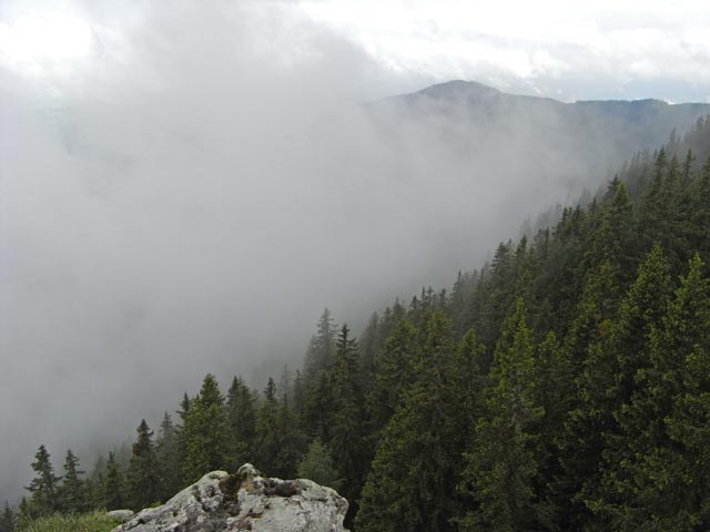 von der Kampalpe Richtung S&uuml;dwesten