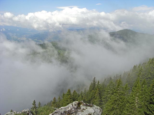 von der Kampalpe Richtung S&uuml;dwesten