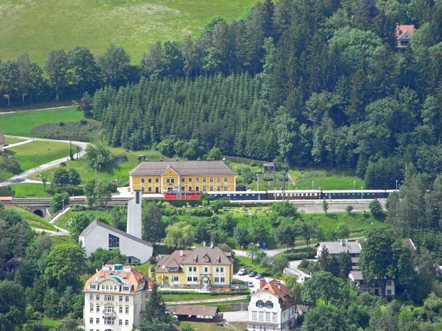 EZ 1959 'Zauberberge' im Bahnhof Breitenstein