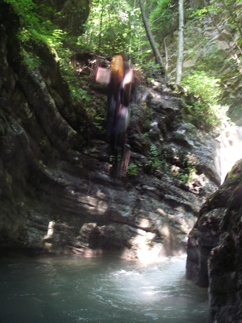 Axel im Johanna-Canyon