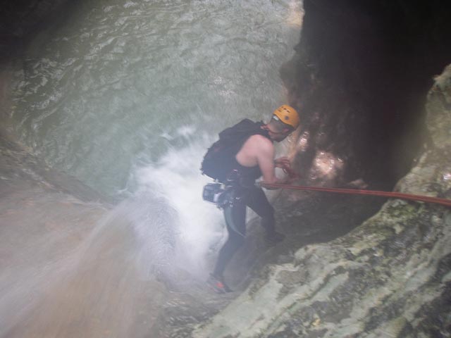 Axel im Johanna-Canyon