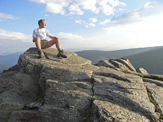 Ich am Sch&ouml;nberg, 1.943 m (27. Juni)