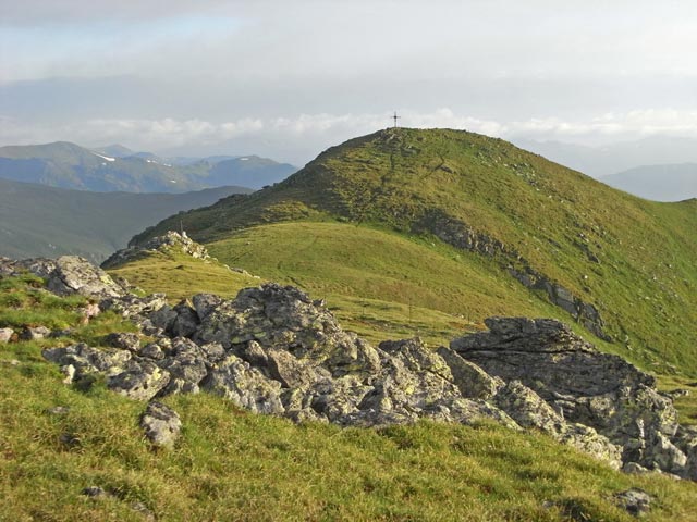 Gipfelkreuz des Schie&szlig;ecks (28. Juni)