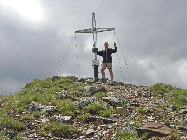 Ich am Gro&szlig;hansl, 2.315 m (28. Juni)