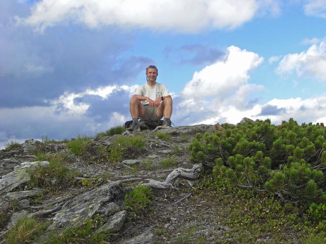 Ich am Gro&szlig;en Rotb&uuml;hel, 2.019 m (28. Juni)