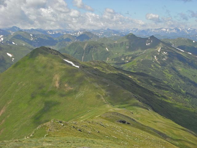 Schrattnerkogel vom Seitnerzinken aus (29. Juni)
