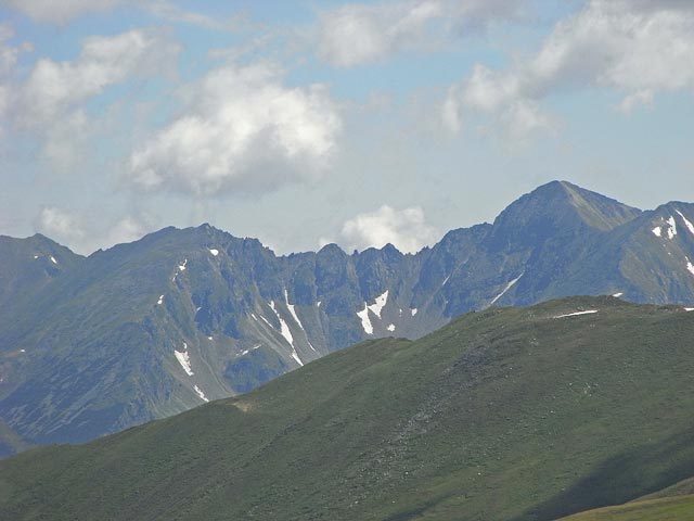 Dreisteckengrat vom Seitnerzinken aus (29. Juni)