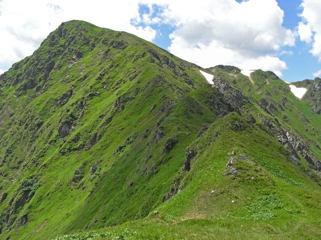 Hochschwung vom Gro&szlig;en Geierkogel aus (29. Juni)