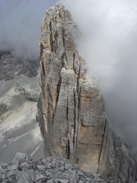 Gro&szlig;e Zinne von der Westlichen Zinne aus (9. Juli)