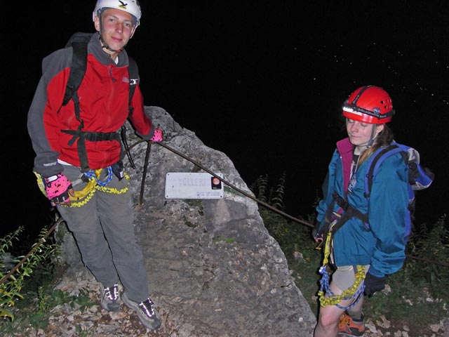 V&ouml;llerin-Steig: Christoph und Daniela (17. Juli)