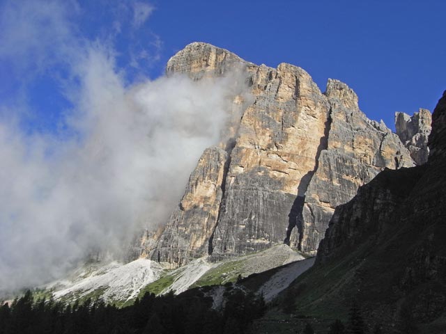 Tofana di Rozes vom Rif. A. Dibona aus