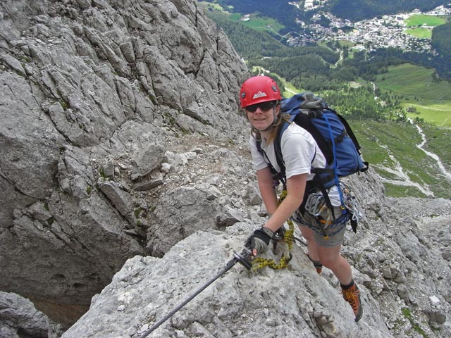 Via Ferrata Bolver-Lugli: Daniela
