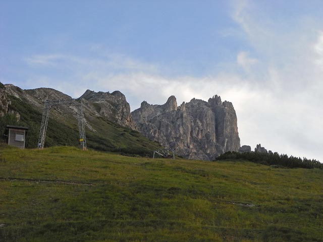 Elfert&uuml;rme von der Elferh&uuml;tte aus (16. Aug.)