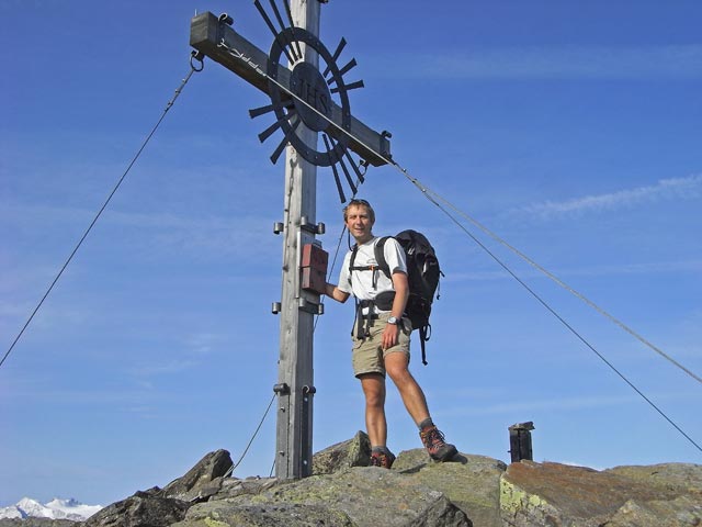 Ich auf der Zw&ouml;lferspitze Nordostgipfel (17. Aug.)