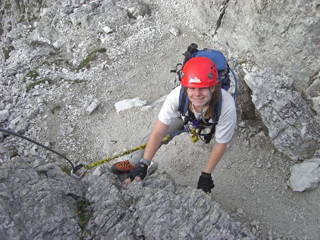 Elferspitze-Klettersteig: Daniela (17. Aug.)