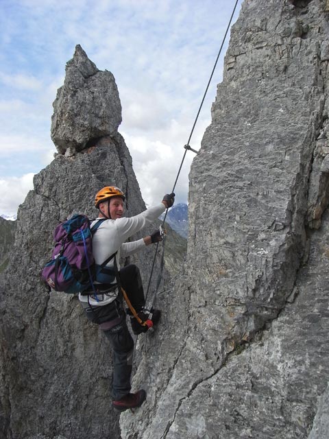 Elferspitze-Klettersteig: Erich (17. Aug.)
