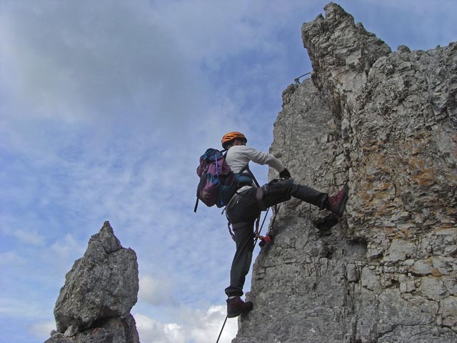 Elferspitze-Klettersteig: Erich (17. Aug.)