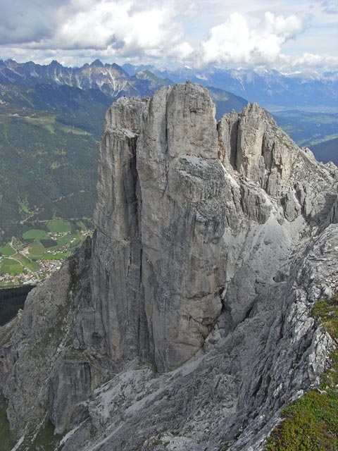Elfert&uuml;rme vom Elferspitze-Klettersteig aus (17. Aug.)