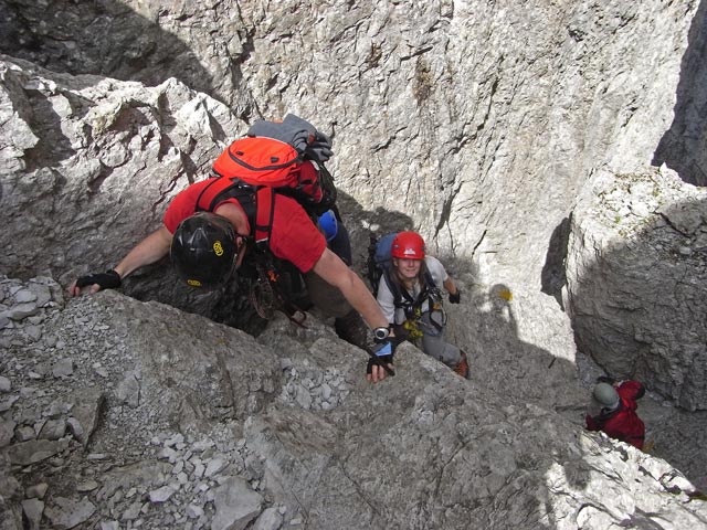 Gleirscher-Klettersteig: (17. Aug.)