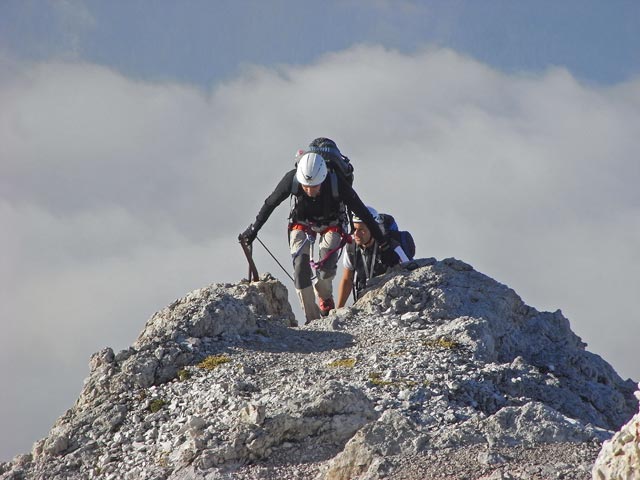 Via Ferrata Ivano Dibona: zwischen Forcella Granda und Cresta Bianca (31. Aug.)