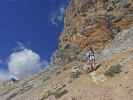 Daniela zwischen Forame di Dentro und Forcella Verde (30. Aug.)