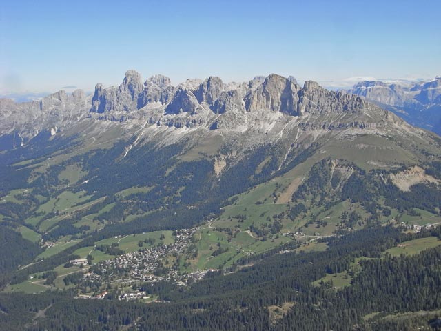 Rosengarten von der Rotlahnscharte aus