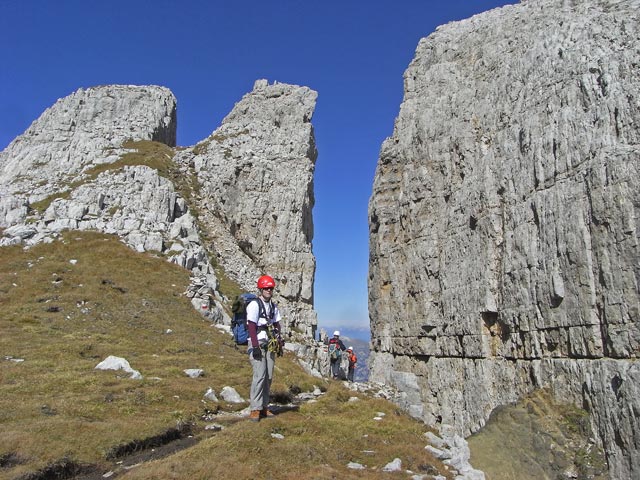 Latemart&uuml;rme-Klettersteig: Daniela