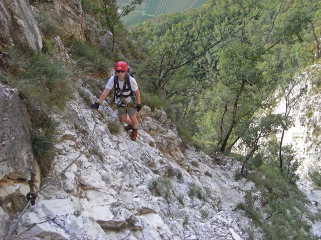 Fennberg-Klettersteig: Daniela