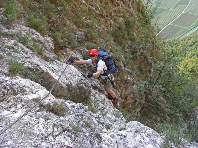 Fennberg-Klettersteig: Daniela