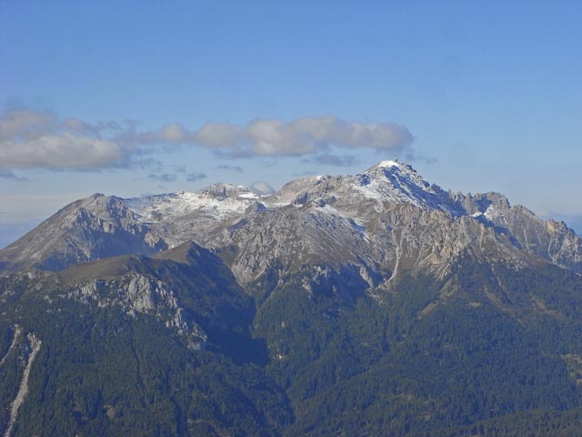 Latemar-Gruppe von der Via Ferrata Franco Gadotti aus