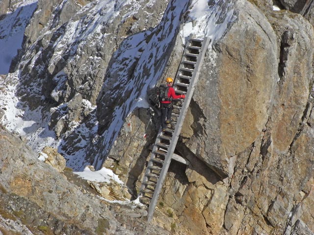 Via Ferrata Bepi Zac: Axel zwischen Cima de Costabela und Elicastel de Costabela