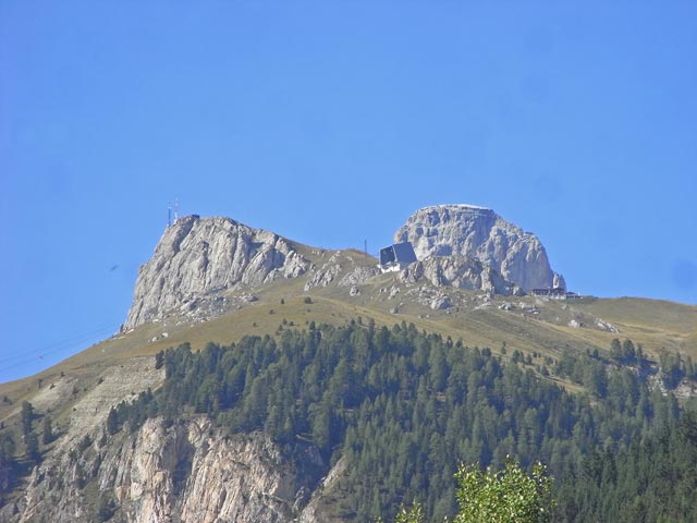 Col Rodella von der Sellajoch-Stra&szlig;e aus (28. Sept.)