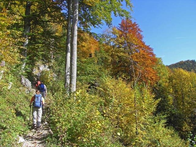 Daniela am Hans Wancura-Steig