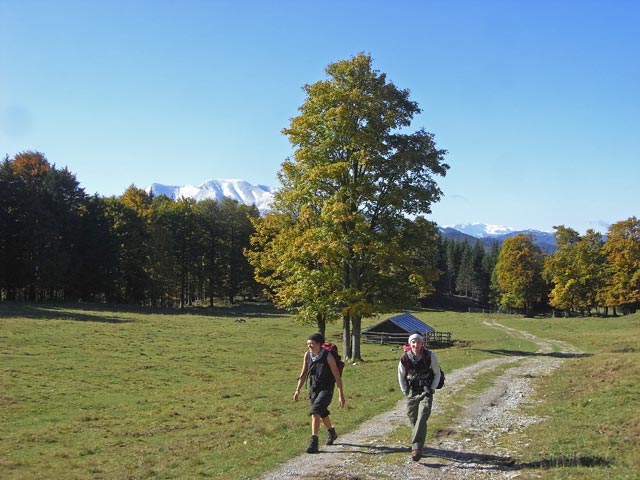 Gudrun und Christoph auf der B&uuml;rgeralpe