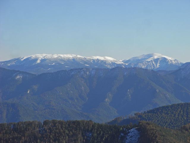Raxalpe vom T&uuml;rnitzer H&ouml;ger aus