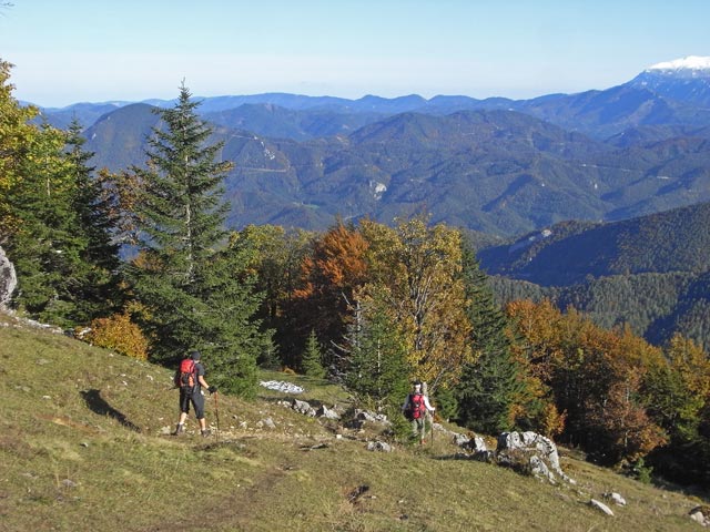 Gudrun und Christoph zwischen T&uuml;rnitzer H&uuml;tte und Stadelbergkamm