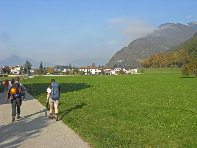 Erich und Daniela in der H&ouml;rfarterstra&szlig;e in Kufstein (10. Okt.)
