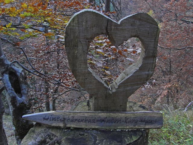 am G&uuml;ttlersteig zwischen Anton-Karg-Haus und Kufsteiner Klettersteig (11. Okt.)