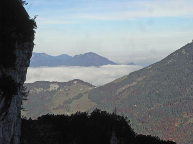 Rietzaualm vom Kufsteiner Klettersteig aus (11. Okt.)
