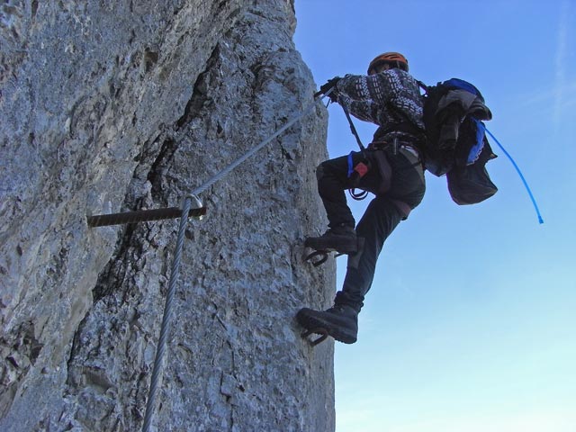 Kufsteiner Klettersteig: Erich (11. Okt.)