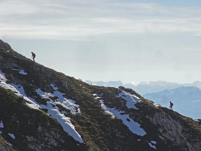 zwischen Sonneck und Kopfkraxen (11. Okt.)