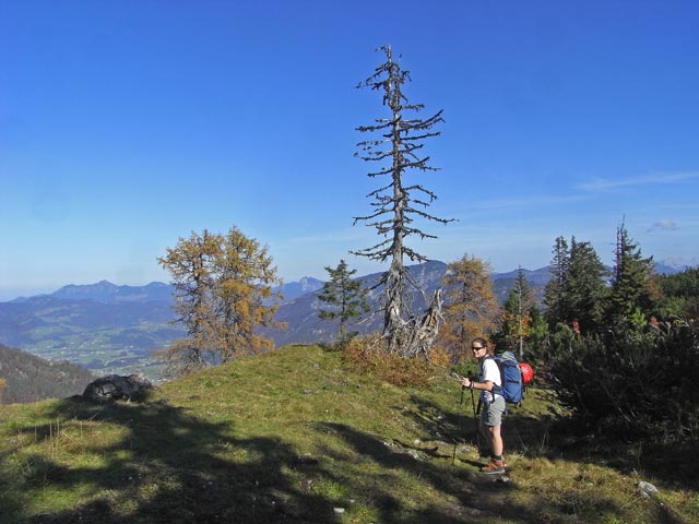 Daniela auf Weg 825 am Scheibenb&uuml;helberg  (12. Okt.)
