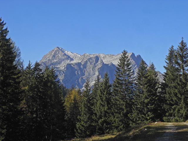 Gro&szlig;er Buchstein vom K&uuml;hmairboden aus (18. Okt.)