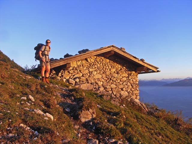 Daniela zwischen Goinger Gamsk&ouml;gerl und Ackerlh&uuml;tte (25. Okt.)